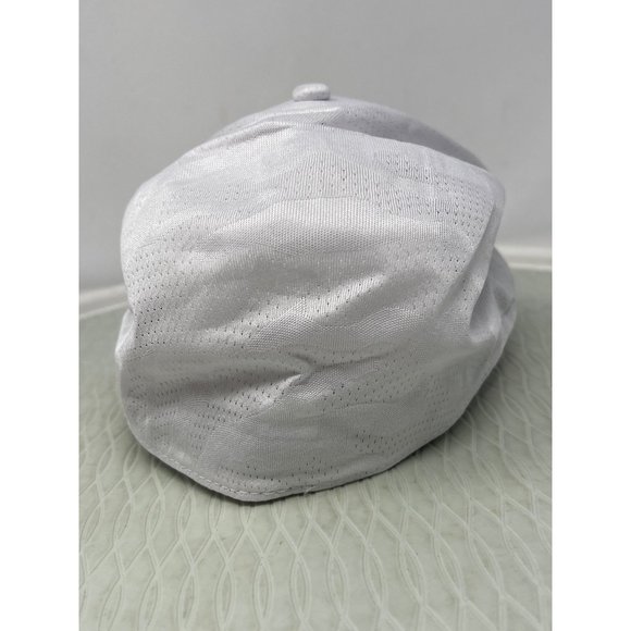 Zyia Active Embroidered Mesh Fitted Hat Womens OS White Camo Polyester Workout - Picture 3 of 8